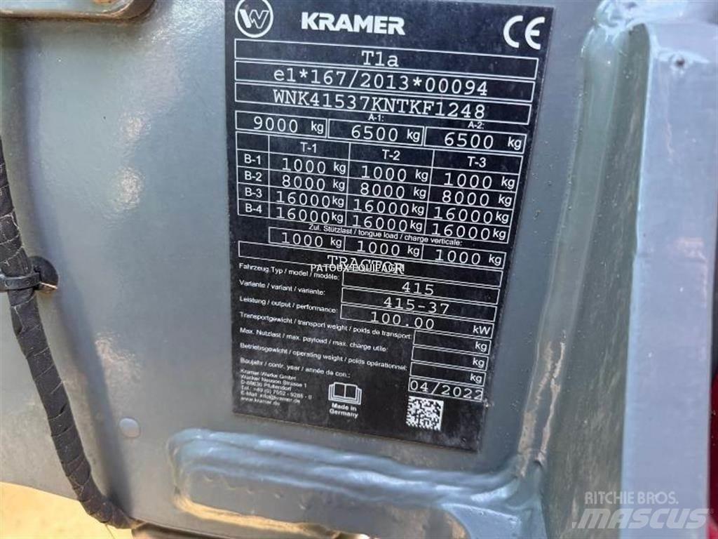 Kramer KT407 Verreikers voor landbouw