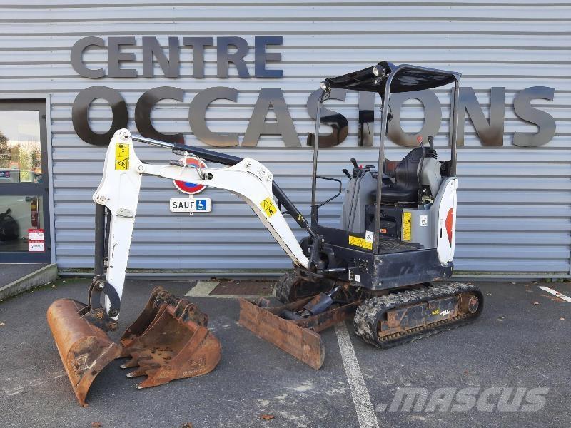 Bobcat E17Z Minigraafmachines < 7t