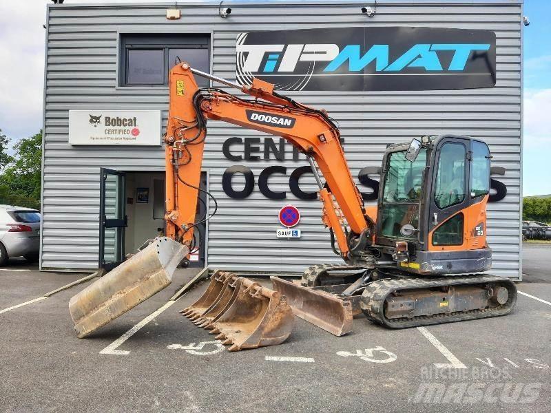 Doosan DX63-3 Minigraafmachines < 7t