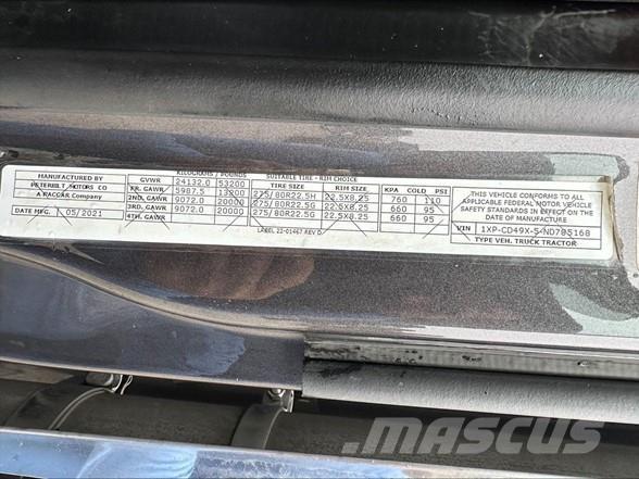 Peterbilt 567 Trekkers