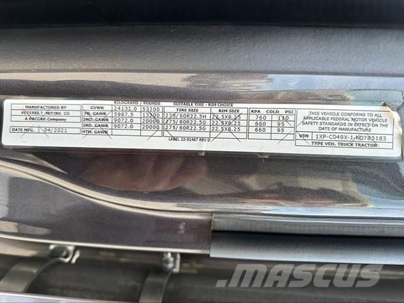 Peterbilt 567 Trekkers