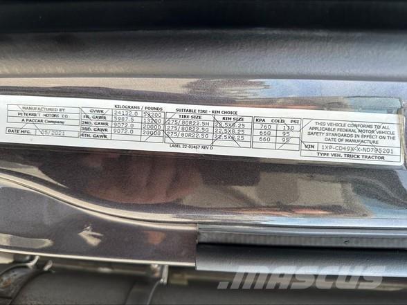 Peterbilt 567 Trekkers