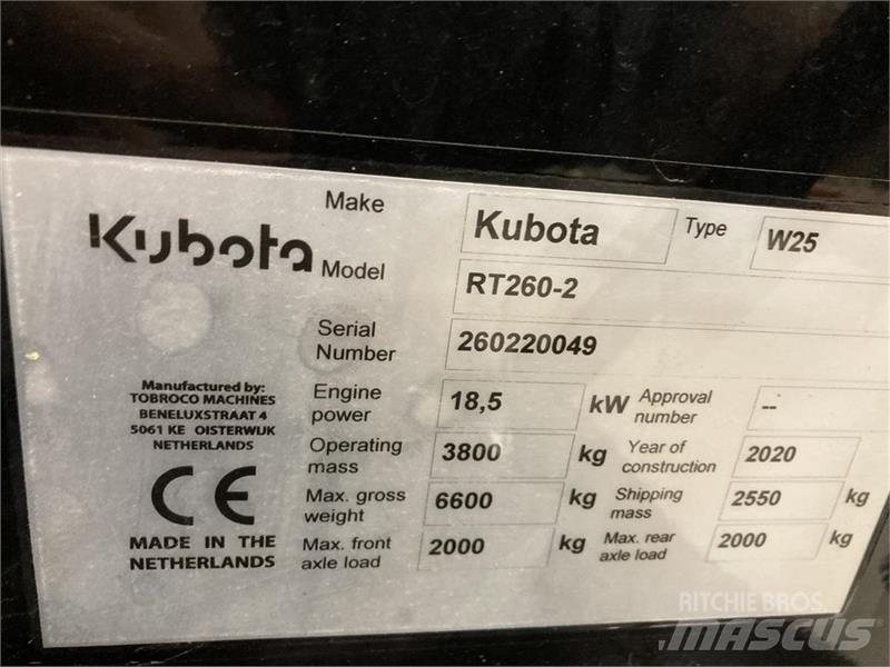 Kubota RT260-2 Miniladers