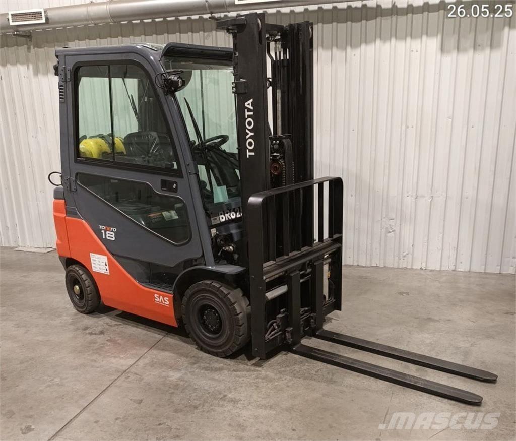 Toyota 02-8FGF18 LPG heftrucks