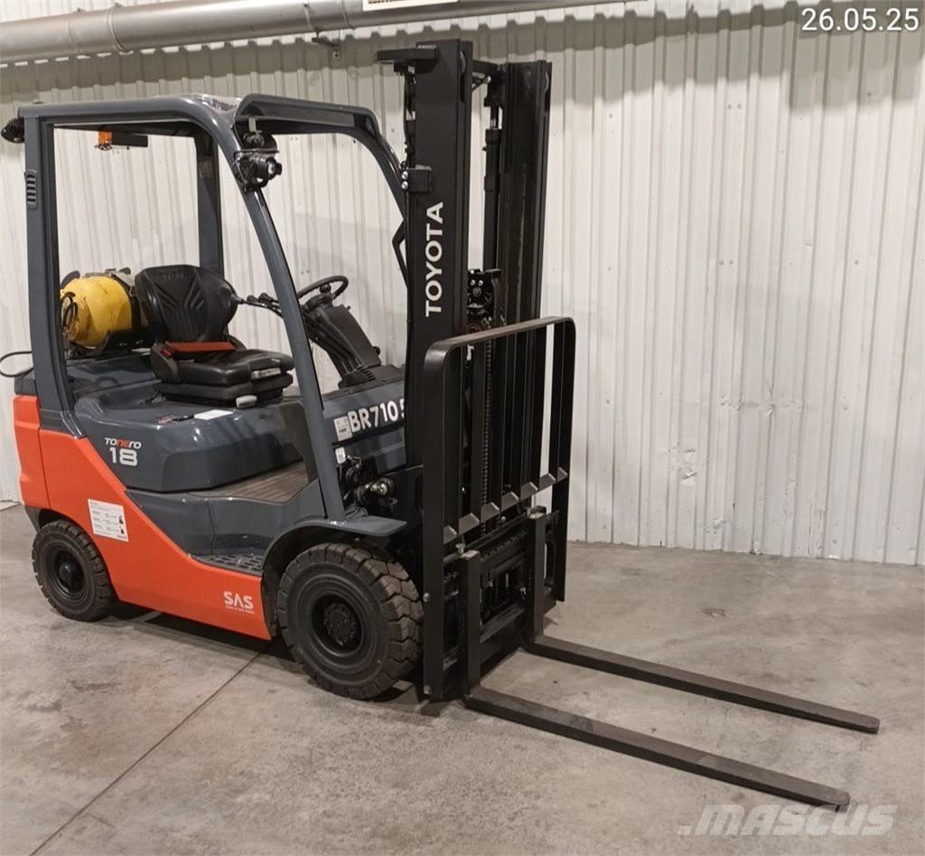 Toyota 02-8FGF18 LPG heftrucks