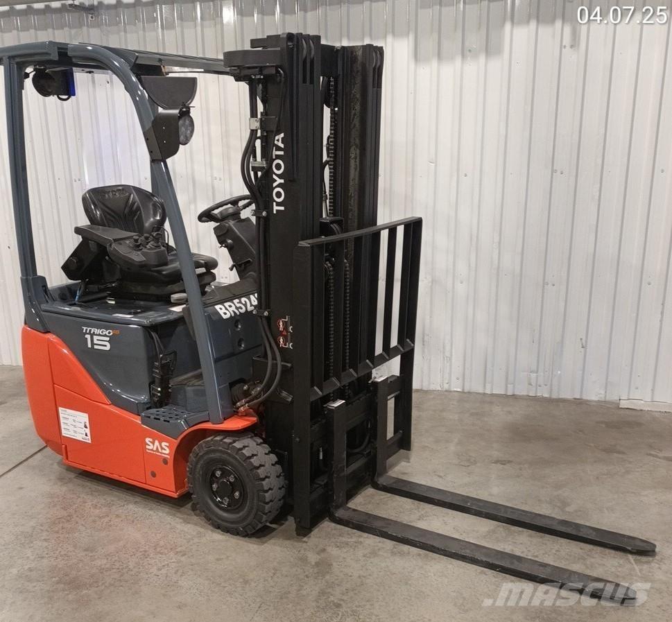 Toyota 8FBE15T Elektrische heftrucks