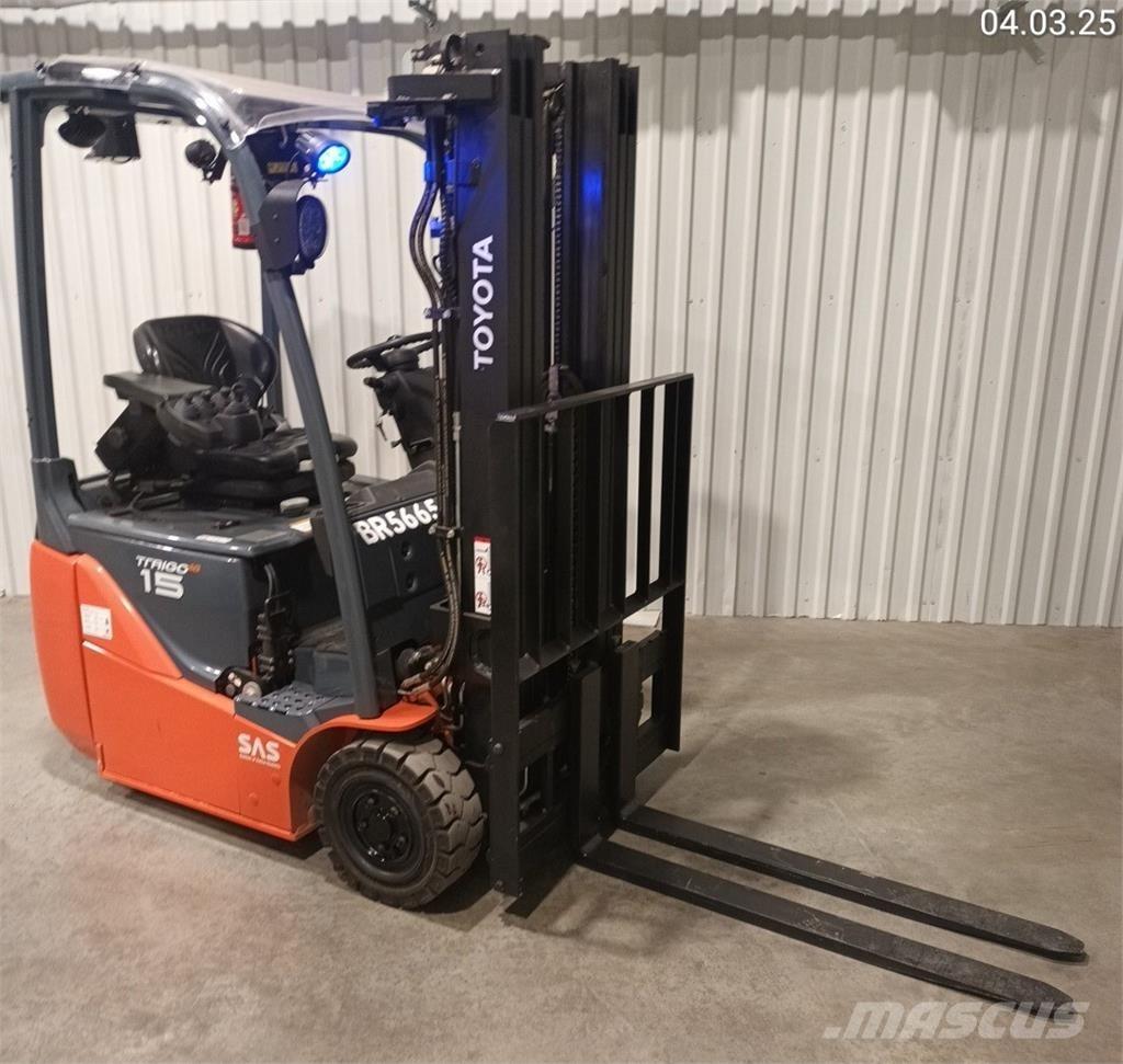 Toyota 8FBE15T Elektrische heftrucks