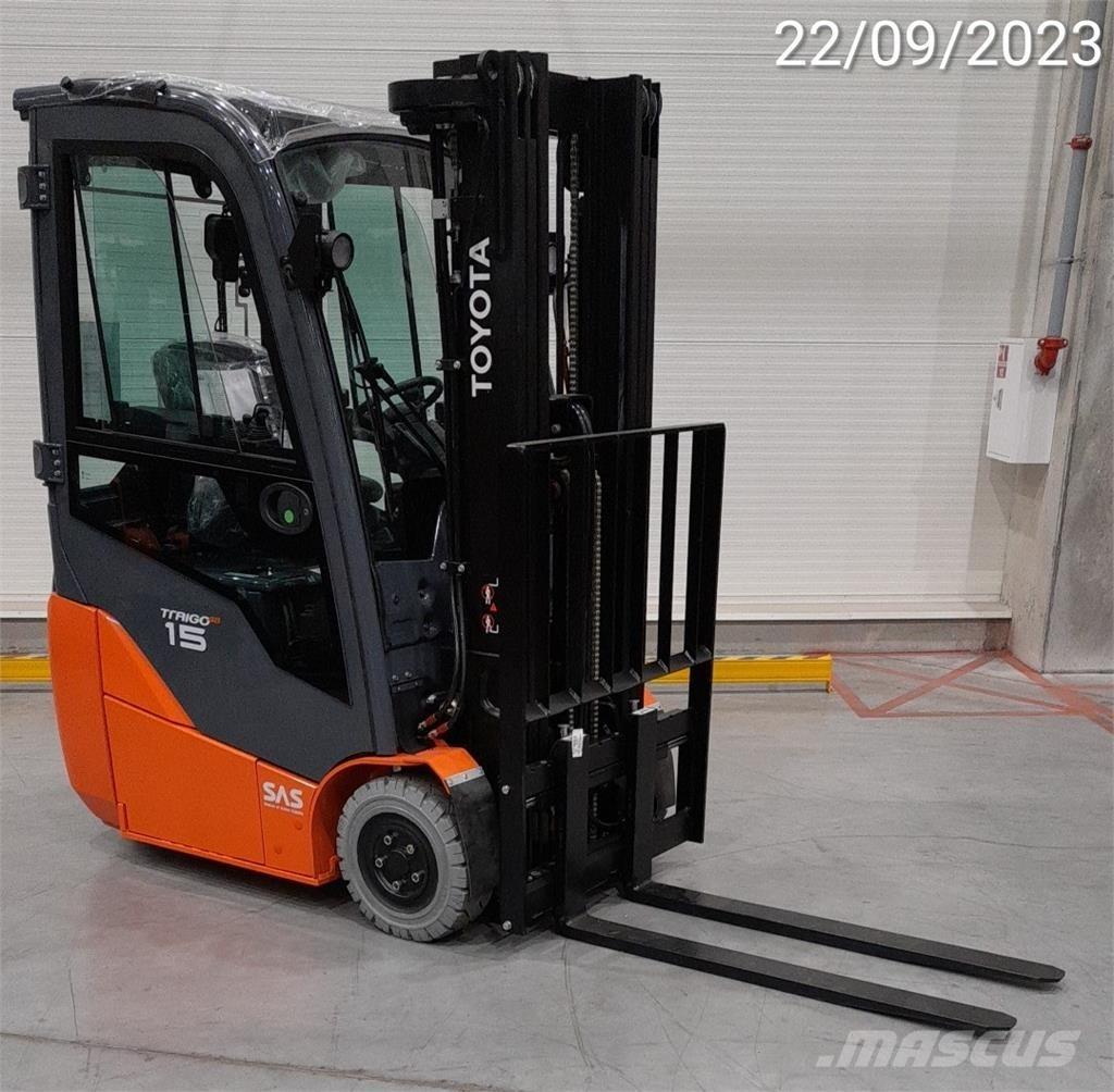 Toyota 8FBE15T Elektrische heftrucks