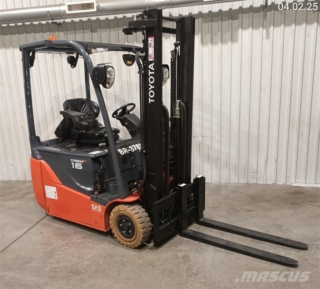 Toyota 8FBE16T Elektrische heftrucks