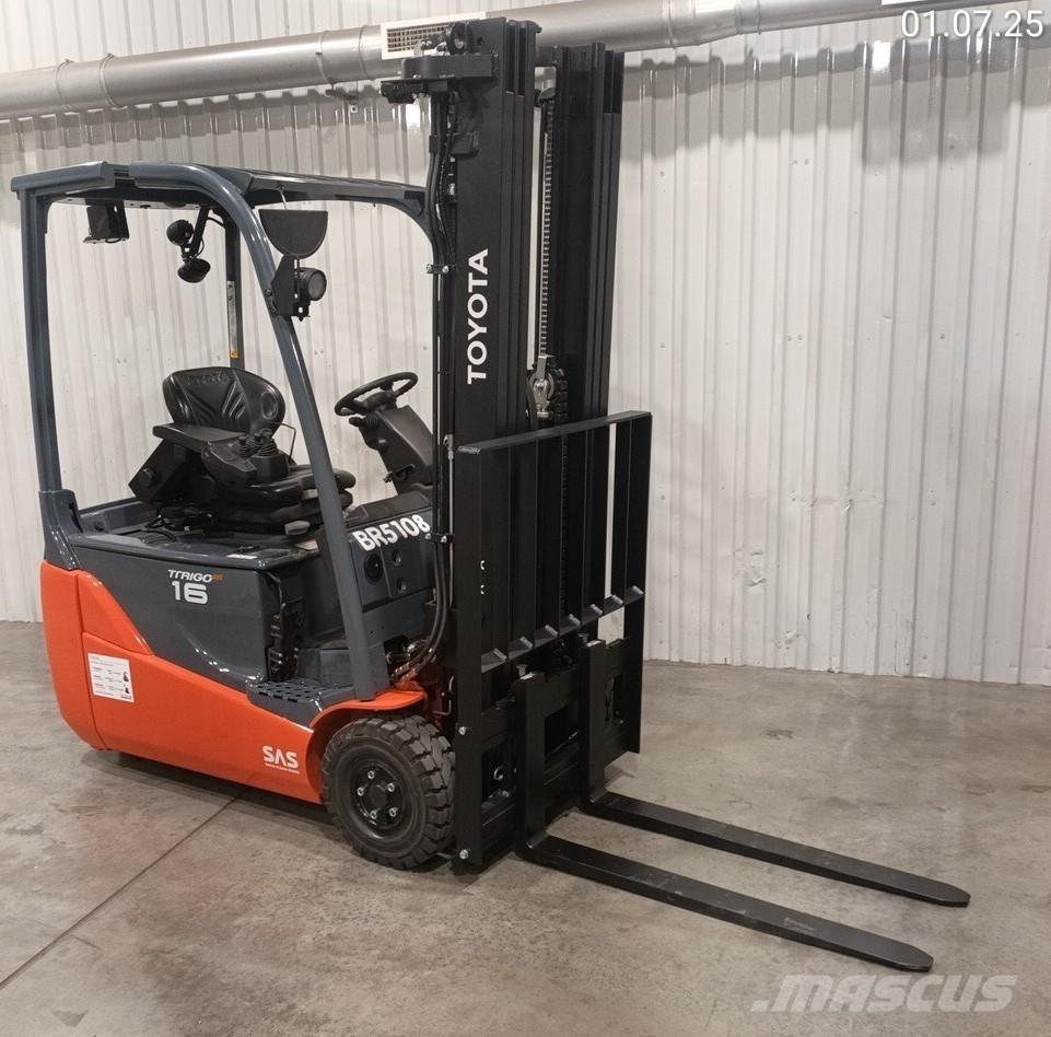 Toyota 8FBE16T Elektrische heftrucks