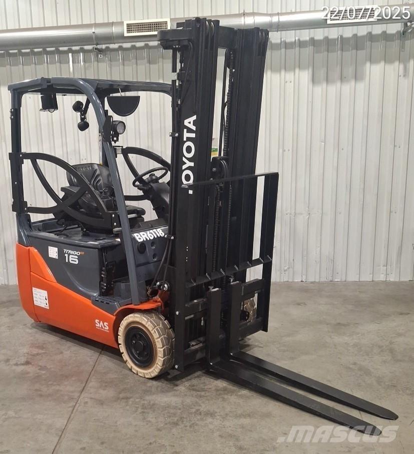 Toyota 8FBE16T Elektrische heftrucks