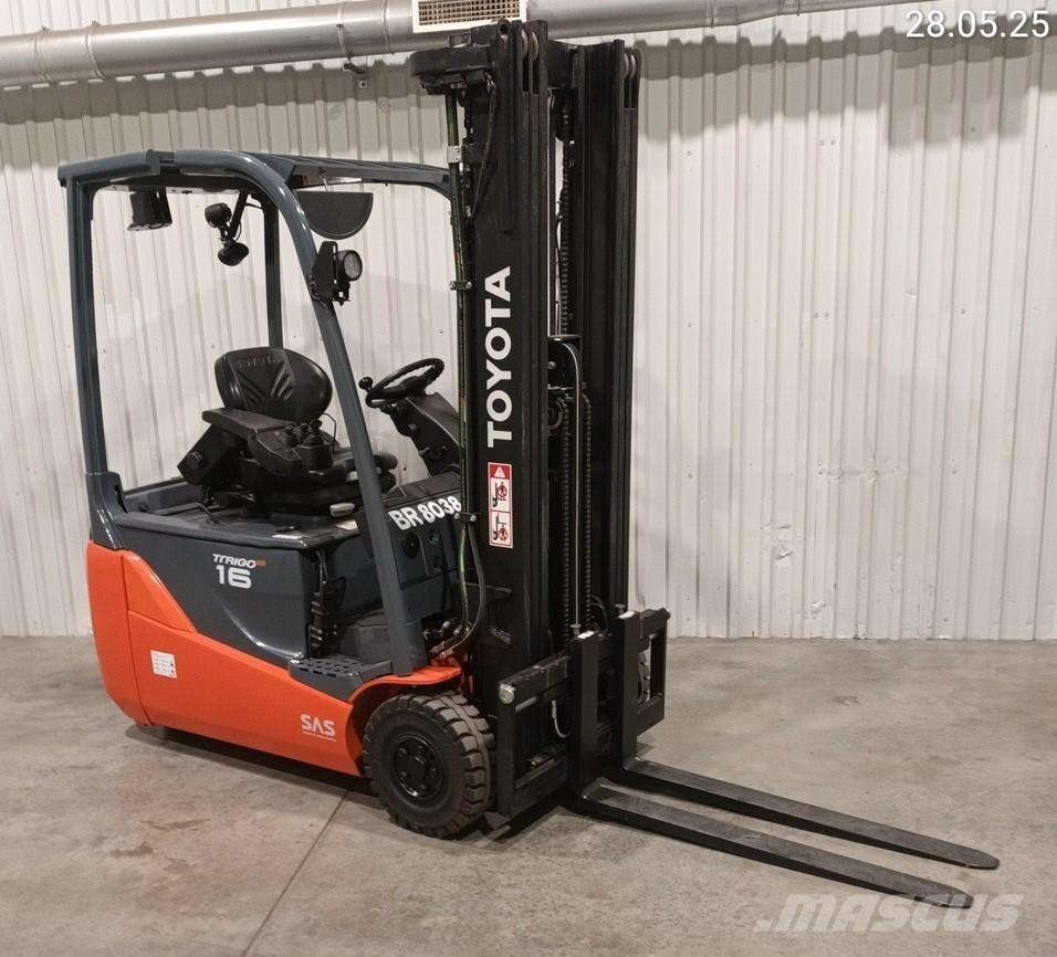 Toyota 8FBE16T Elektrische heftrucks