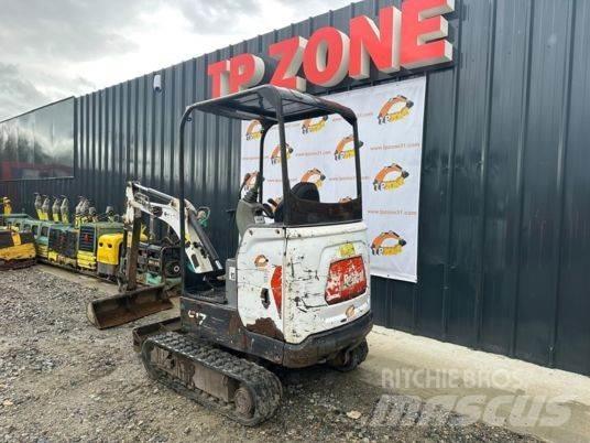Bobcat E17 Canopy Minigraafmachines < 7t