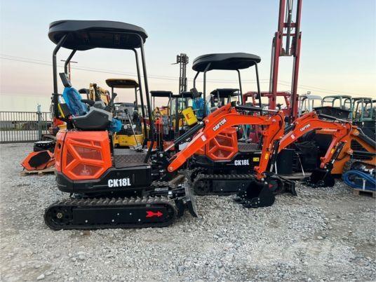 Captok CK18 Minigraafmachines < 7t