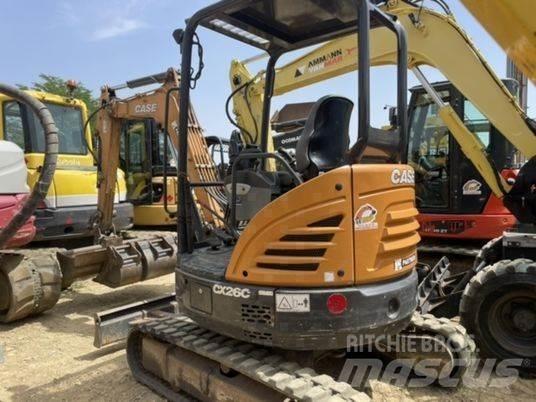 CASE CX26C Minigraafmachines < 7t