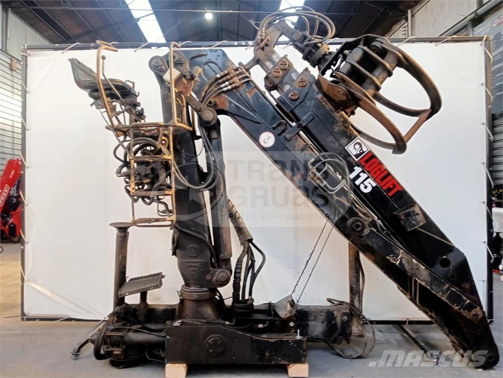 Loglift F115 ZT 93A Kranen & laders