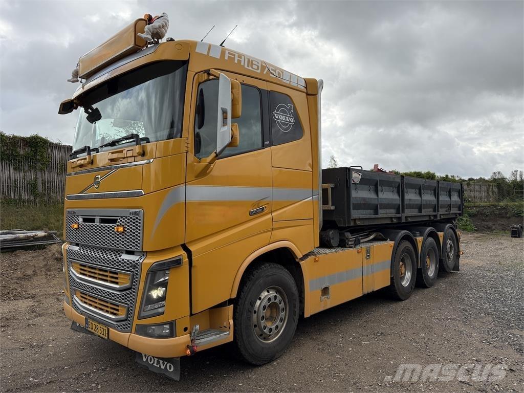 Volvo FH16 750hk Containertrucks met kabelsysteem