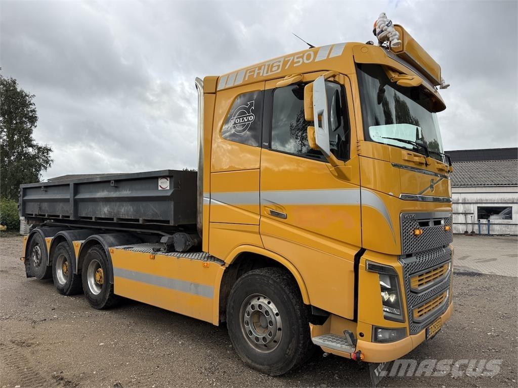 Volvo FH16 750hk Containertrucks met kabelsysteem
