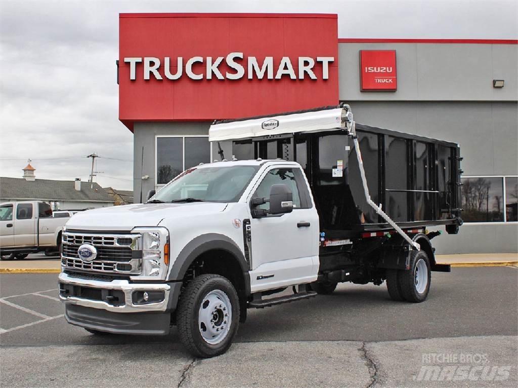 Ford F550 Containertrucks met kabelsysteem