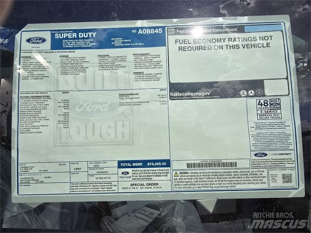 Ford F600 Onderhoud voertuigen