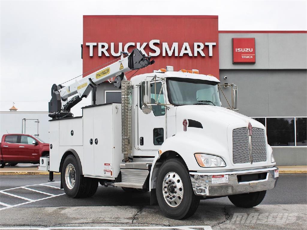 Kenworth T270 Vlakke laadvloer met kraan