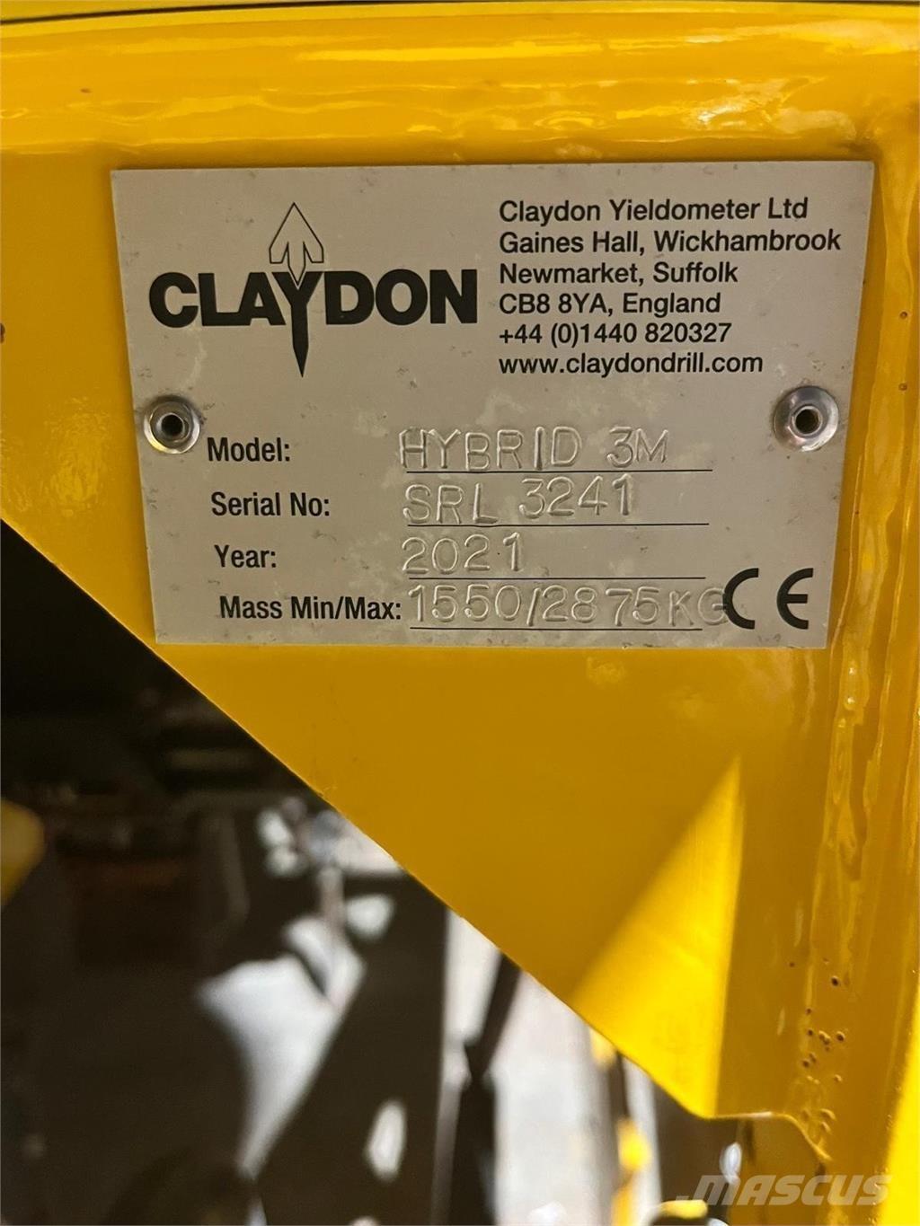 Claydon 3M HYBRID Landbouw - overige