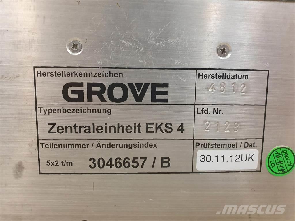 Grove EKS 4 LMB Kranen onderdelen en gereedschap