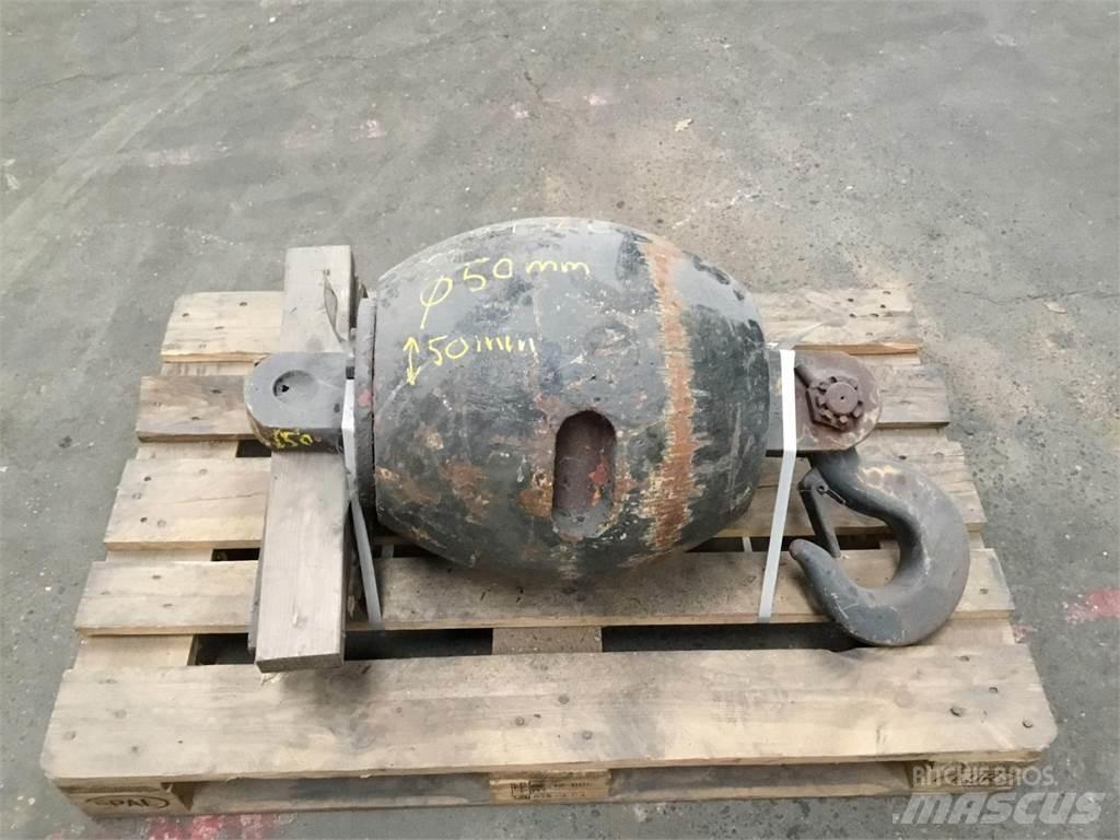  Hookball 375kg Kranen onderdelen en gereedschap