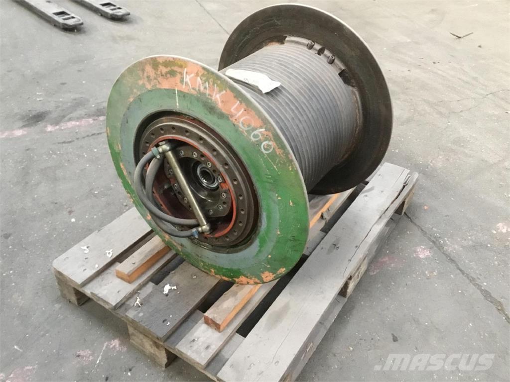 Krupp KMK 4060 winch Kranen onderdelen en gereedschap
