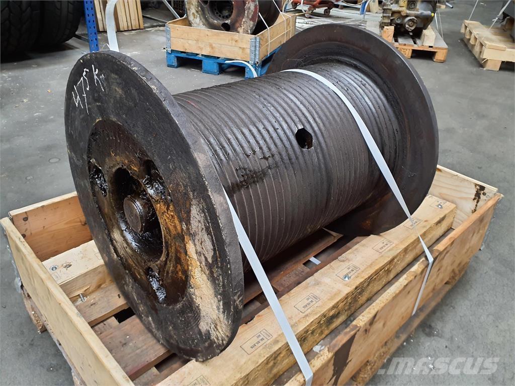 Krupp KMK 4070 winch Kranen onderdelen en gereedschap