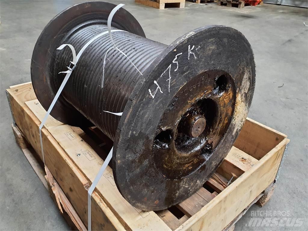 Krupp KMK 4070 winch Kranen onderdelen en gereedschap