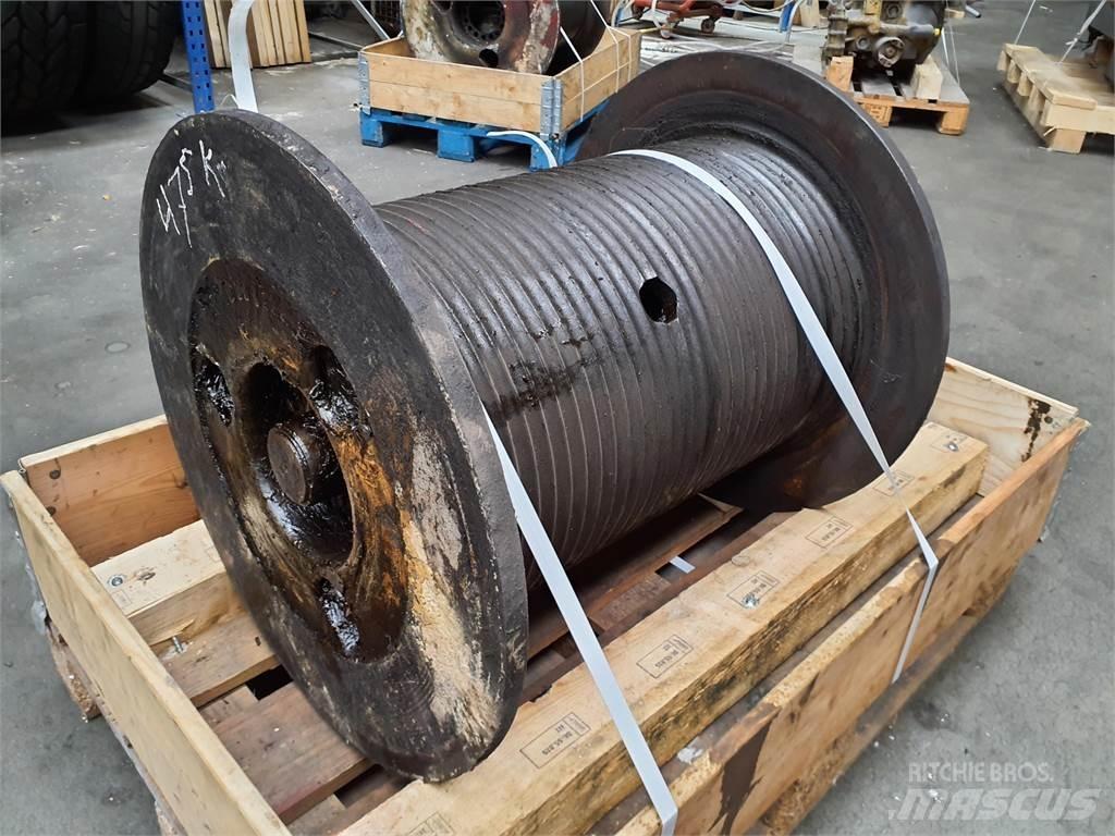 Krupp KMK 4070 winch Kranen onderdelen en gereedschap