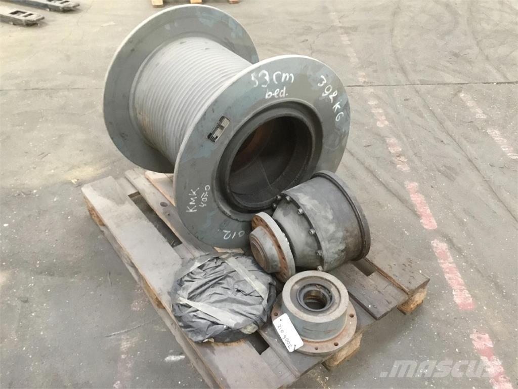 Krupp KMK 4070 winch Kranen onderdelen en gereedschap