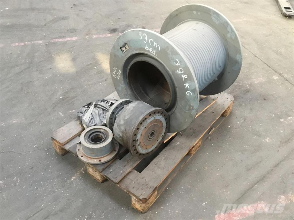 Krupp KMK 4070 winch Kranen onderdelen en gereedschap