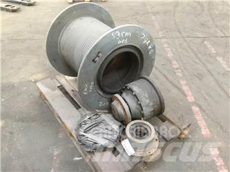 Krupp KMK 4070 winch Kranen onderdelen en gereedschap