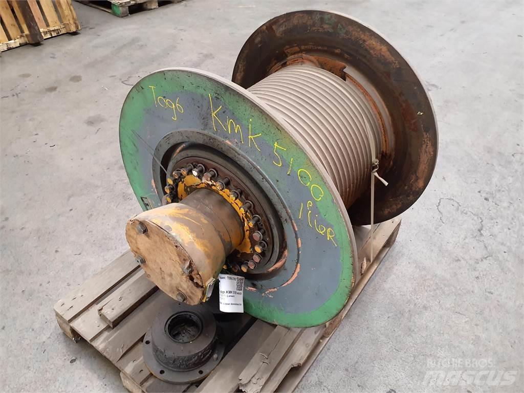 Krupp KMK 5100 winch Kranen onderdelen en gereedschap