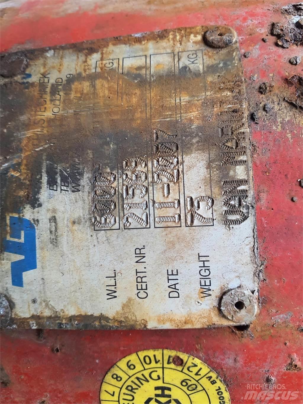Liebherr Hookball 6T Kranen onderdelen en gereedschap