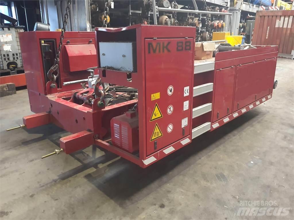 Liebherr MK 88 upper Kranen onderdelen en gereedschap