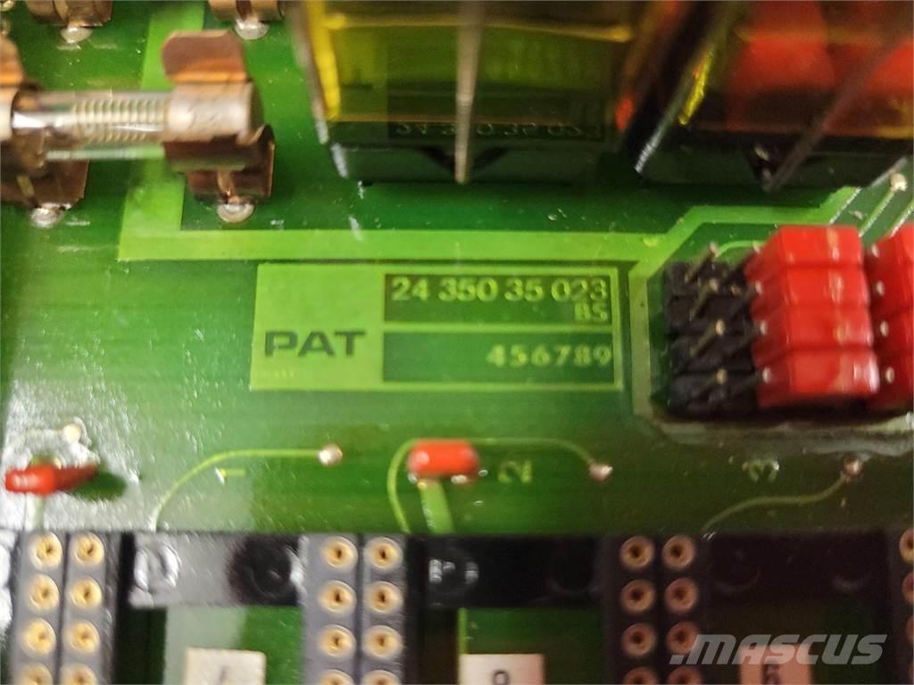  PAT motherboard 018 Kranen onderdelen en gereedschap