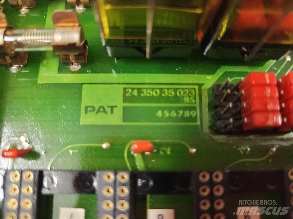  PAT motherboard 018 Kranen onderdelen en gereedschap