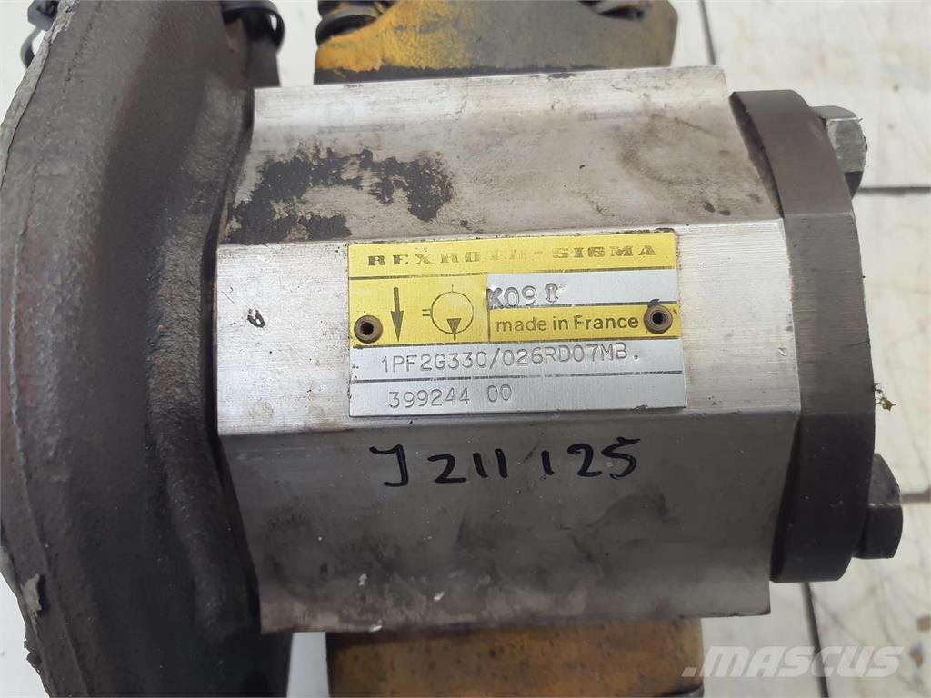 Sigma gear pump Kranen onderdelen en gereedschap