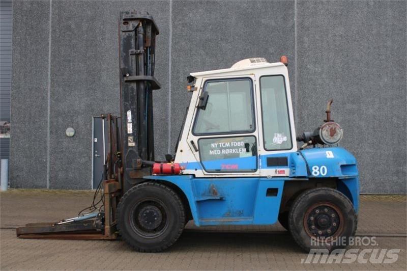 TCM FD80 Diesel heftrucks