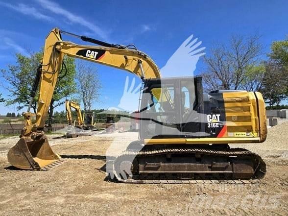 CAT 316E Rupsgraafmachines