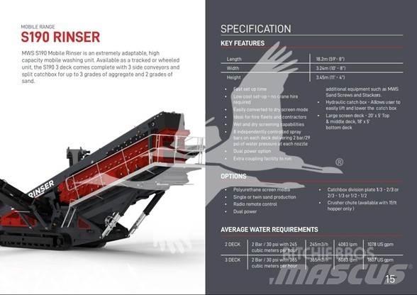 MWS S190 Bouw - Overige