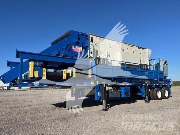 Terex 8x20 Zeefinstallatie