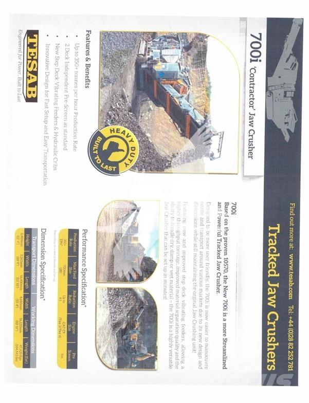 Tesab 700i Vergruizers