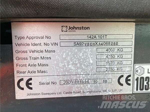 Johnston CX200 Bouw - Overige
