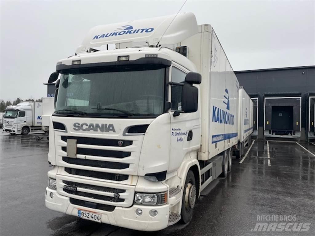 Scania R520 Bakwagens met gesloten opbouw