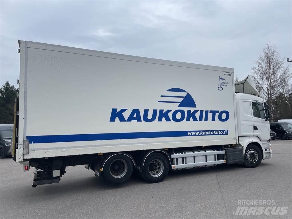 Scania R520 Bakwagens met gesloten opbouw