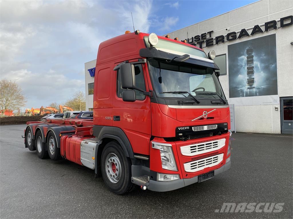 Volvo FM500 Containertrucks met kabelsysteem
